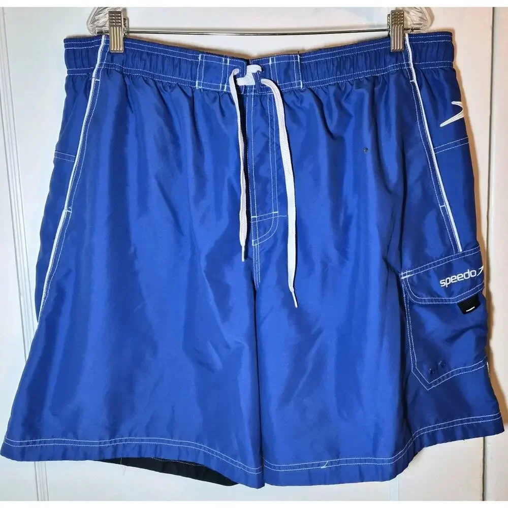 SPEEDO Blue Swimwear Swimming‎ Trunks Shorts Size XXL